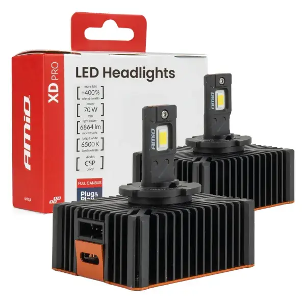 LED-ajovalon polttimot XD PRO D5S FULL CANBUS AMIO-04683 - Ammattilaatu