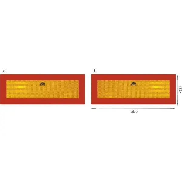 Niin kauan kuin tavaraa riittää | Heijastava kyltti TW-P2/RR 101-01W-71 200x565 mm, 2 kpl.