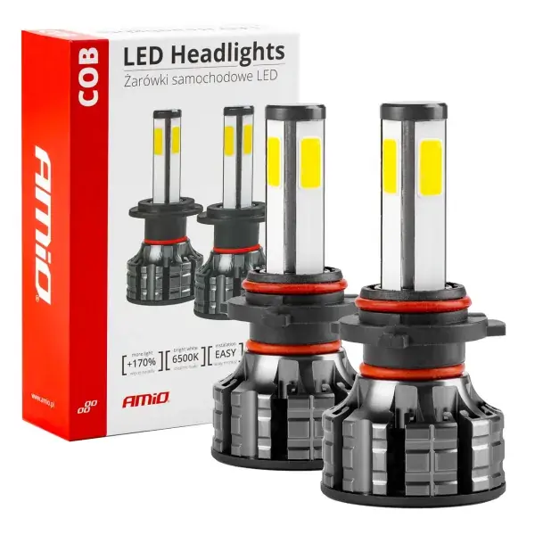 Älä missaa tarjousta | LED-ajovalon polttimot COB-sarja HB4 AMiO-02847