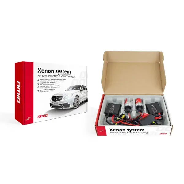 Xenon kit slim H1 8000K, AMIO-01937 - Varastossa