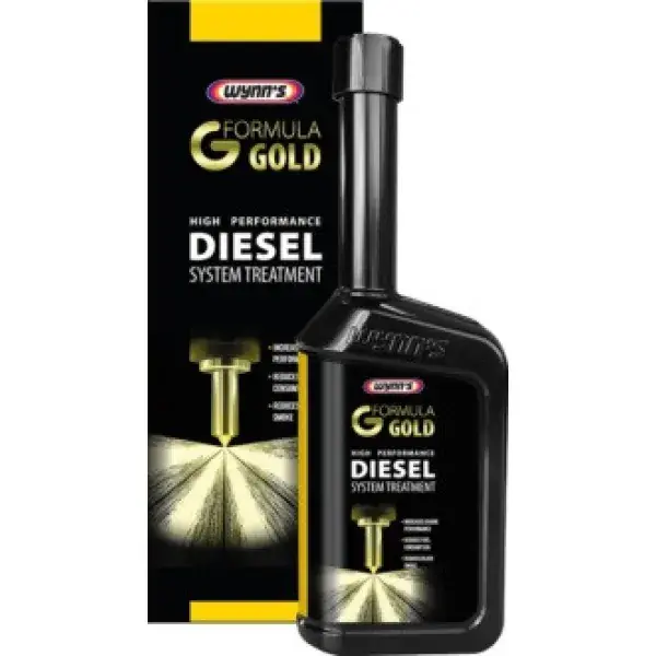 WYNNS Diesel System Treatment Formula Gold, dieselin ruiskutusjärjestelmän puhdistusaine, 500 ml - Huipputuote