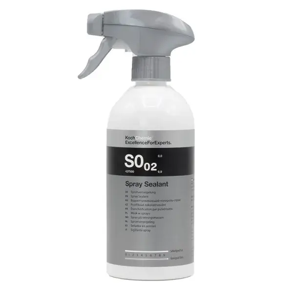 Uusi valikoimassa - KOCH CHEMIE Spray Sealant S0.02, suihkutettava säilöntäaine, 500 ml