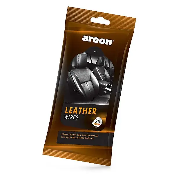 AREON Wipes Leather, nahkapyyhkeet, 25 kpl | Erikoisetu