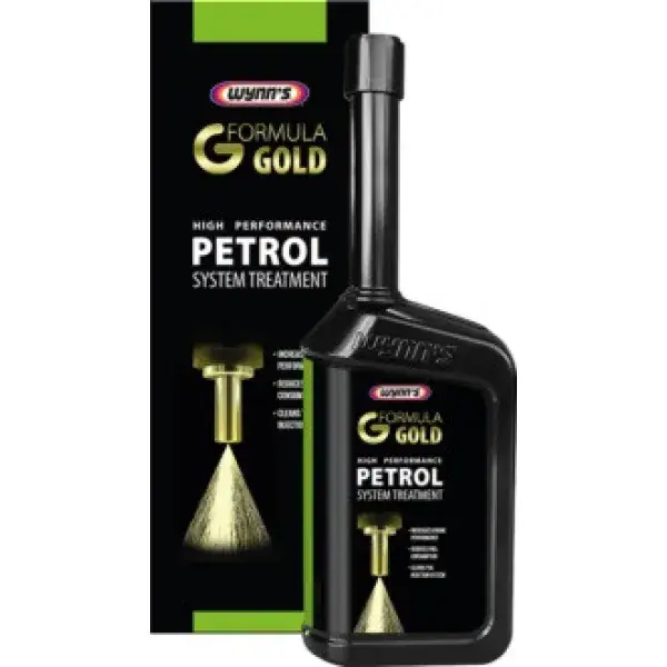 WYNNS Petrol System Treatment Formula Gold, Lisäaine bensiinin ruiskutusjärjestelmille, 500 ml - Myydyimpien joukossa