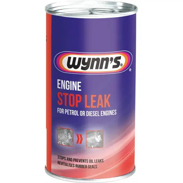 WYNNS Engine Stop Leak, Öljyn lisäaine, joka pysäyttää vuodot, 325 ml | Juuri saapunut