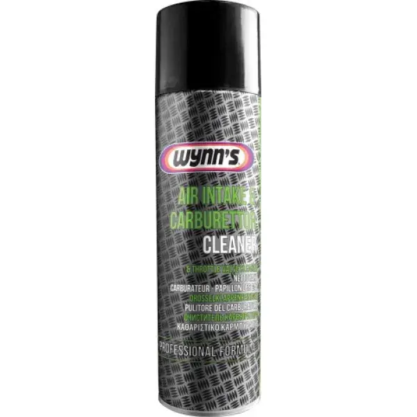 WYNNS Air Intake And Carburettor Clean, Kaasuttimen Puhdistusaine, 500 ml - Uutuus valikoimassa