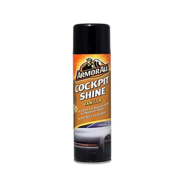 Asiakkaiden suosikki - ARMORALL Cockpit Shine Vanilla, Paneelinpuhdistusaine, 500 ml