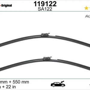 Pyyhkijänsulka SWF 119122 - Mercedes-Benz SL - Laadukas