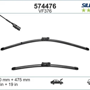 Viimeinen tilaisuus | Pyyhkijänsulka VALEO 574476 - VW Golf Passat Jetta, Audi, Polestar Polestar 2