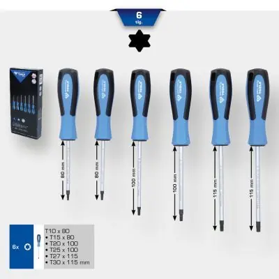 Viimeiset päivät | Ruuvimeisselisarja KS TOOLS BT031010