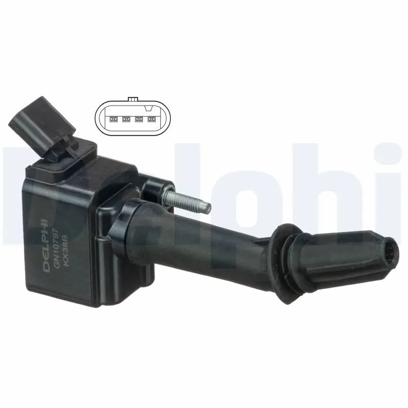 Alennettu hinta | Sytytyspuola DELPHI GN1079712B1 - Opel Corsa Astra Mokka Insignia Adam, MG HS MG ZS, Vauxhall Mokka Astra Corsa