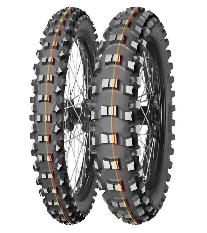 110/90 - 19 Mitas Terra Force-MX SM 62M TT Red&Yellow - Päivän tarjous