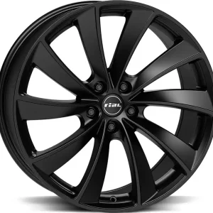 Viimeiset päivät - RIAL LUGANO RACING BLACK 9.5x19 5/114.3 ET37 CB64.1