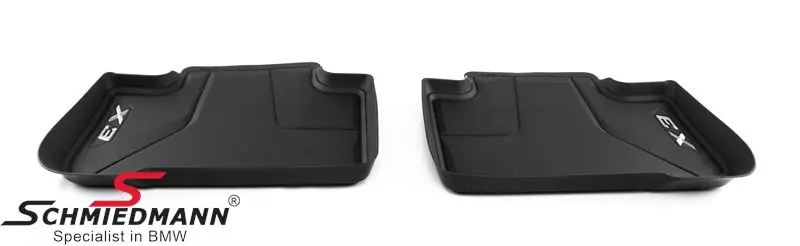 Älä missaa tarjousta - Lattiamatot -Floor Liner- taakse, musta - alkuperäinen BMW 51472450515 51 47 2 450 515 2450515