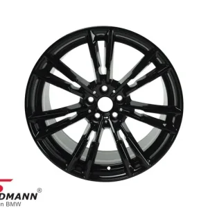 20" Doppelspeiche 706M Jet black uni, rim 10,5X20 ET28 (original BMW) (Fits only rear) 36118073979 36 11 8 073 979 8073979 - Tilattavissa verkosta