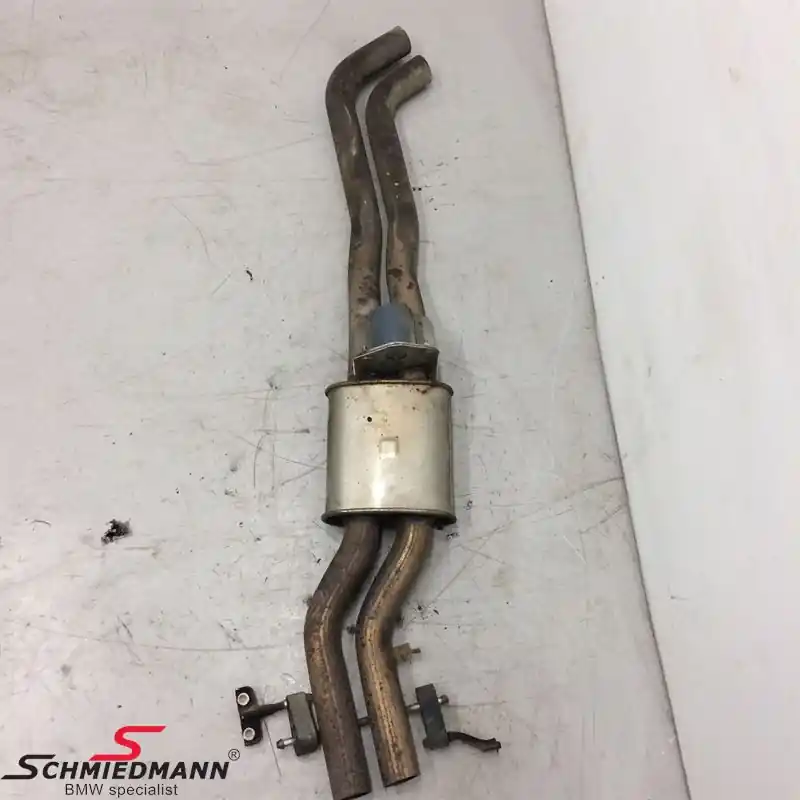 Center silencer M54 (with double pipes on both side of the silencer) 18303403628 18 30 3 403 628 3403628 | Uusi verkkokaupassa