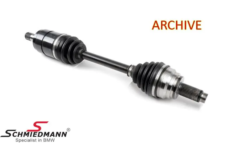 Vetoakseli eteen, vasen L=668MM (vaihto-osa) - original BMW 31609806465 31 60 9 806 465 9806465 - Uutuustuote