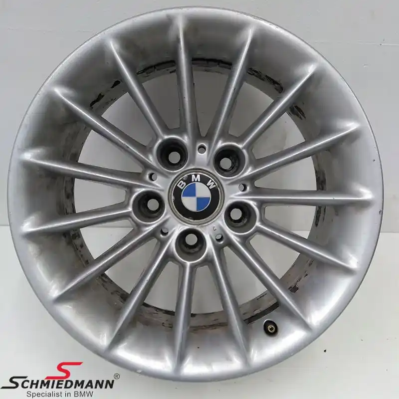 16" Alu wheel without tyre (1pcs) LM Rad Radialspeiche 48 36111095441 36 11 1 095 441 1095441 | Nopea toimitus