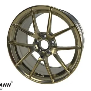 19" M2 Frozen Gold Style Rim 763M 36108089338 36 10 8 089 338 8089338 | Hinnanalennus