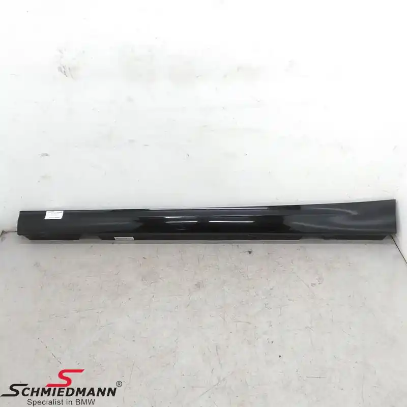 Bestseller | Door sill trim panel left Black Sapphire Metallic 51777202653 51777202653 7202653