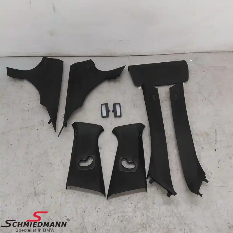A+B+C pillar trim set Anthracite | Uutta