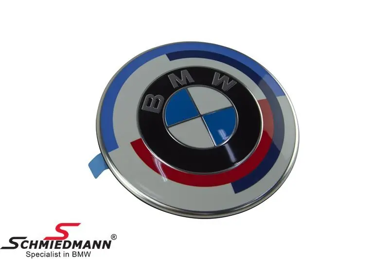 Myydyin - BMW M retro logo 50 vuotta Ø=82mm 51148087193 51 14 8 087 193 8087193