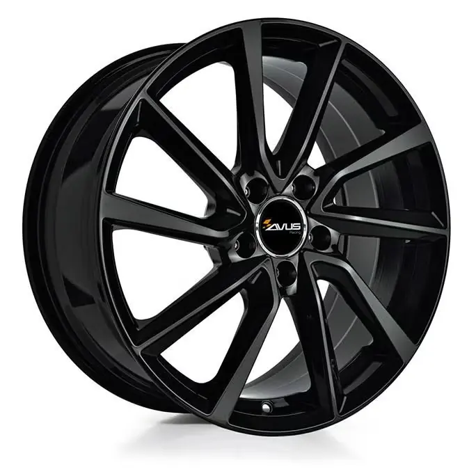 AVUS AC-518 Black 7x17 4/108 ET15 CB65,1 60° | Osta verkosta